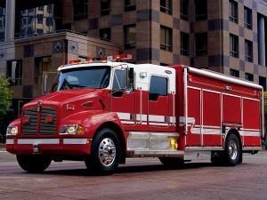 Kenworth T300 Firetruck by Pierce 1997 года
